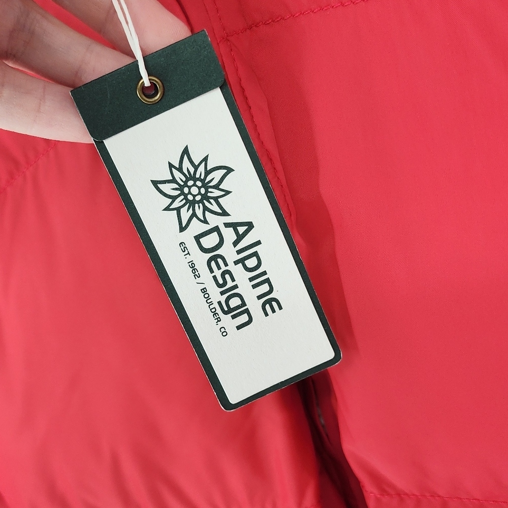 Alpine Design Red Puffer Jacket - Picture 3 of 6